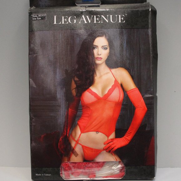 fishnet halter cami garter set - Picture 1 of 2